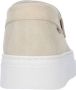 Antony Morato Witte Leren Slip-On Mocassin Rubberen Zool White Heren - Thumbnail 4