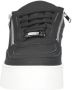 Antony Morato Zipper Gosh sneakers Zwart Nubuck Lage sneakers Heren - Thumbnail 3