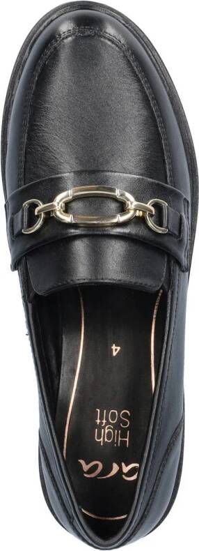 Ara Cambridge leren loafers zwart