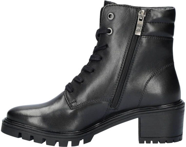 Ara Denver leren veterboots zwart