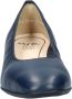 Ara Graz leren pumps met lage hak donkerblauw - Thumbnail 2