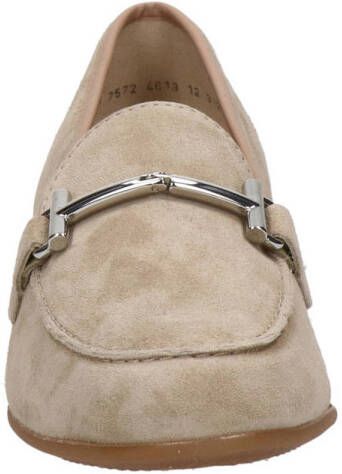 Ara Kent suède loafers beige