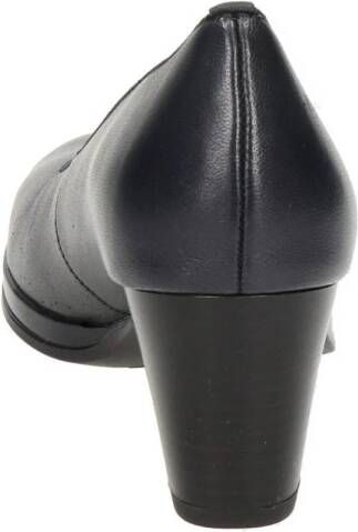 Ara leren pumps donkerblauw