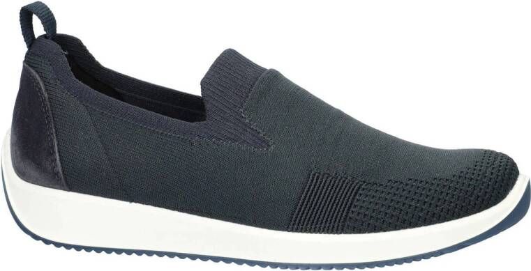 Ara Lissabon 4.0 slip-on sneakers donkerblauw