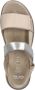 Ara Lucca leren sandalen beige zilver - Thumbnail 2