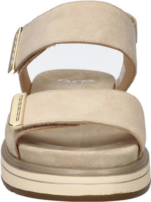 Ara Lucca suède sandalen beige