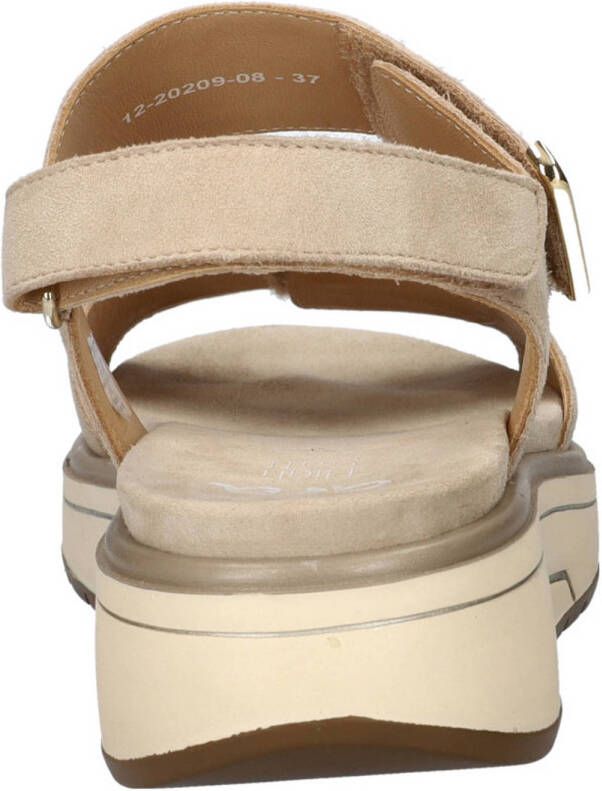 Ara Lucca suède sandalen beige
