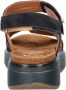 Ara Lucca suède sandalen donkerblauw - Thumbnail 2
