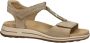 Ara Osaka suède sandalen beige - Thumbnail 2