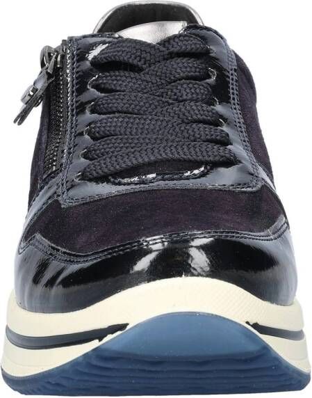 Ara Sapporo suède sneakers donkerblauw