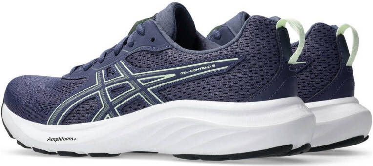 ASICS Contend 9 hardloopschoenen donkerblauw
