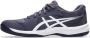 ASICS Court Slide 4 tennisschoenen donkerblauw wit - Thumbnail 3