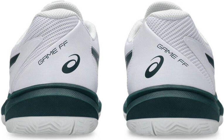 ASICS Game FF Clay OC tennisschoenen wit donkergroen
