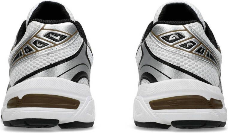 ASICS Gel-1130 GS sneakers wit zilver donkerbruin
