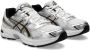 ASICS Gel-1130 GS sneakers wit zilver donkerbruin - Thumbnail 3