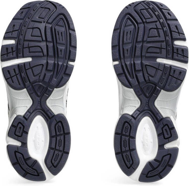 ASICS Gel-1130 sneakers wit donkerblauw