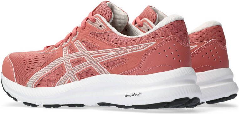 ASICS Gel-Contend 8 hardloopschoenen donkerroze wit