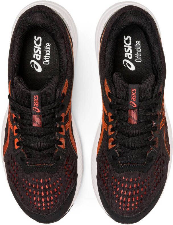 ASICS Gel-Contend 8 hardloopschoenen zwart oranje