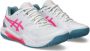 Asics gel dedicate 8 tennisschoenen wit roze dames - Thumbnail 2
