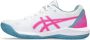 Asics gel dedicate 8 tennisschoenen wit roze dames - Thumbnail 3
