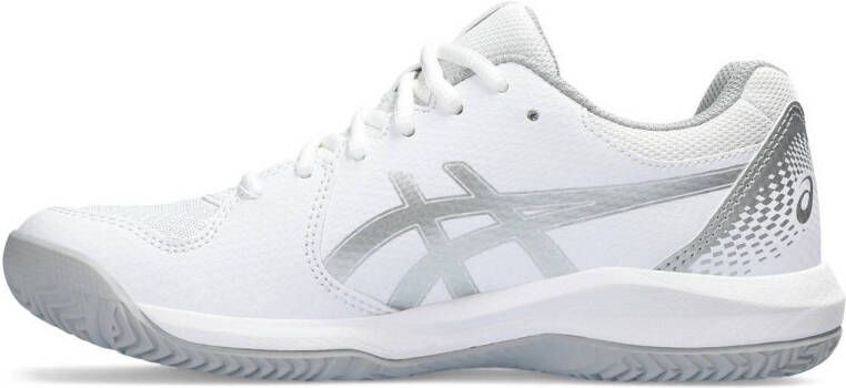 ASICS Gel-Dedicate 8 Padel padelschoenen wit zilver