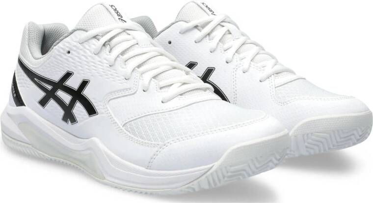 ASICS Gel-Dedicate 8 padelschoenen wit zwart