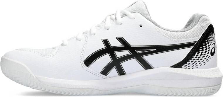 ASICS Gel-Dedicate 8 padelschoenen wit zwart