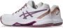ASICS Gel-Dedicate padelschoenen wit paars - Thumbnail 3