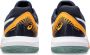 ASICS Gel-Dedicate 8 padelschoenen donkerblauw wit geel - Thumbnail 4