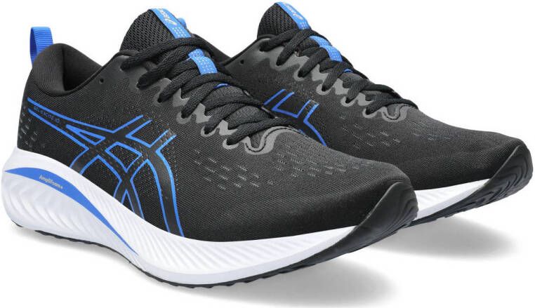 ASICS Gel-Excite 10 hardloopschoenen zwart kobaltblauw