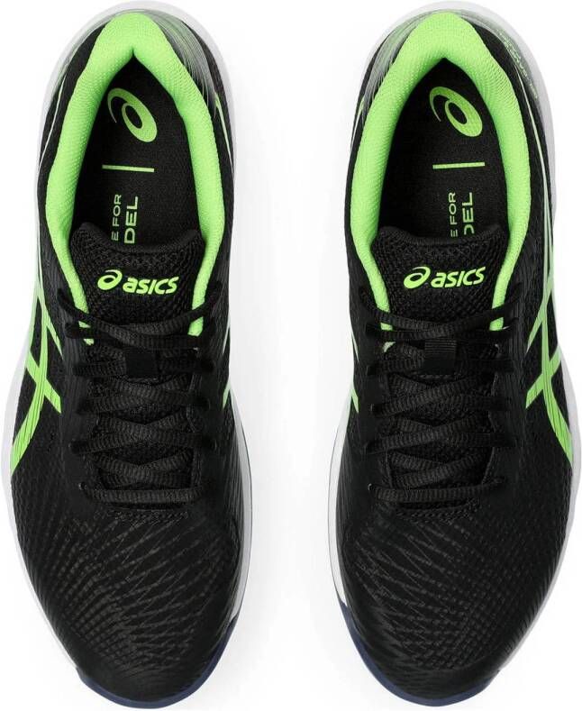 ASICS Gel-Game 9 padelschoenen zwart groen