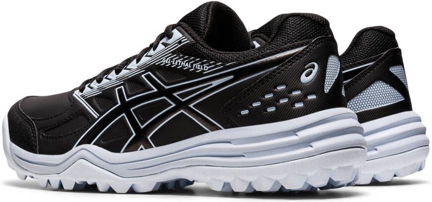 ASICS Gel-Lethal Field hockeyschoenen zwart wit