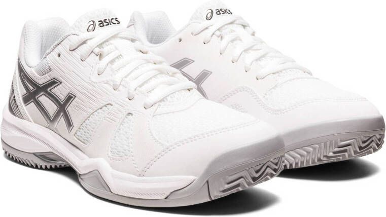 ASICS Gel-Padel Pro 5 padelschoenen wit zilver