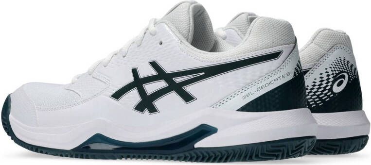 ASICS GEL padelschoenen wit donkergroen