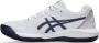 ASICS Gel-Dedicate 8 tennisschoenen wit donkerblauw - Thumbnail 5