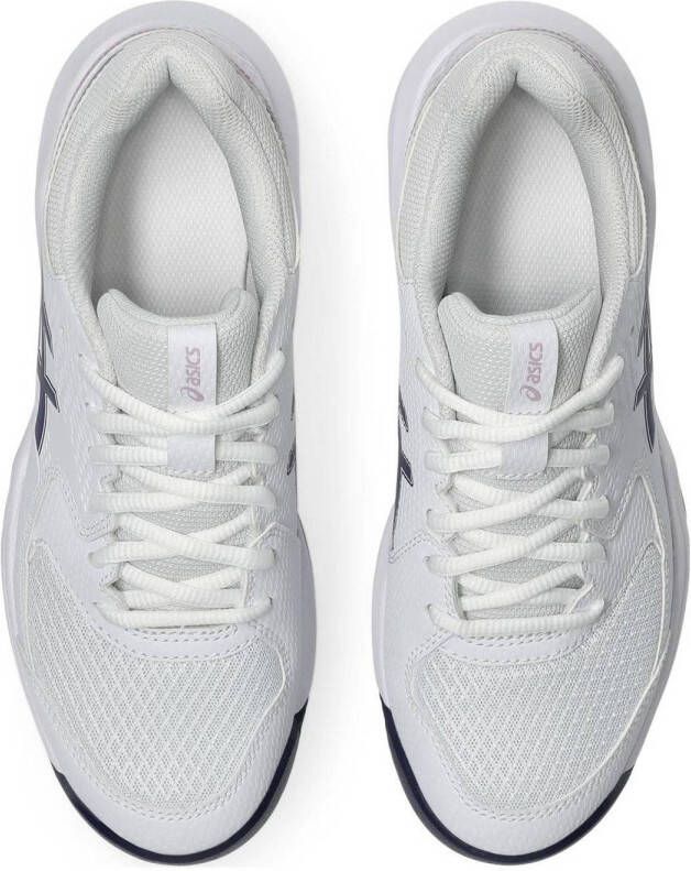 ASICS Gel-Dedicate 8 tennisschoenen wit donkerblauw
