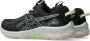 ASICS Gel-Venture 10 hardloopschoenen zwart geel - Thumbnail 3