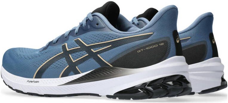 ASICS GT-1000 12 GTX hardloopschoenen blauw zand