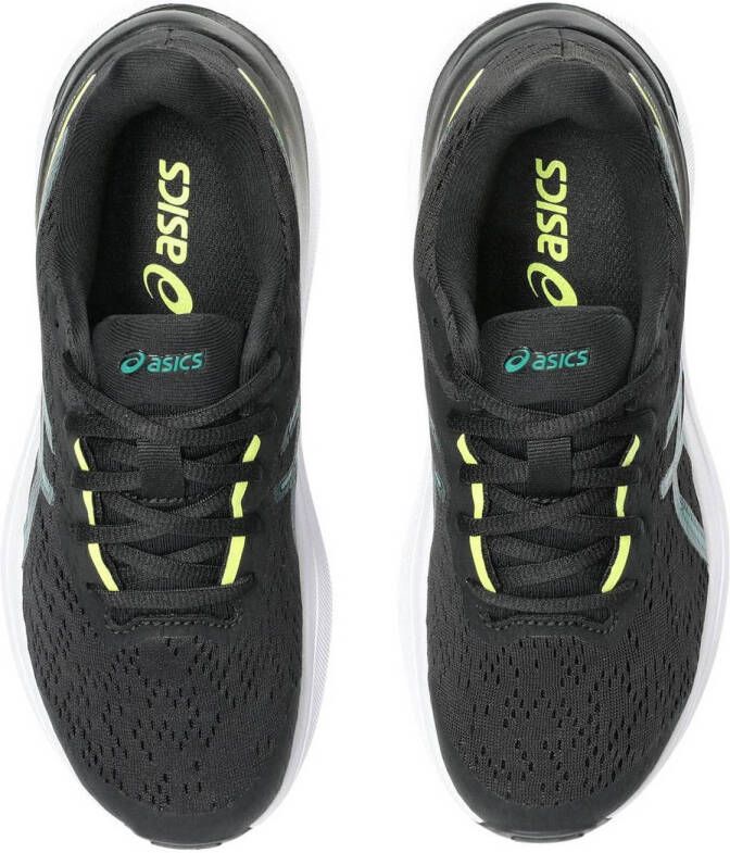 ASICS GT-1000 13 hardlloopschoenen zwart groen geel