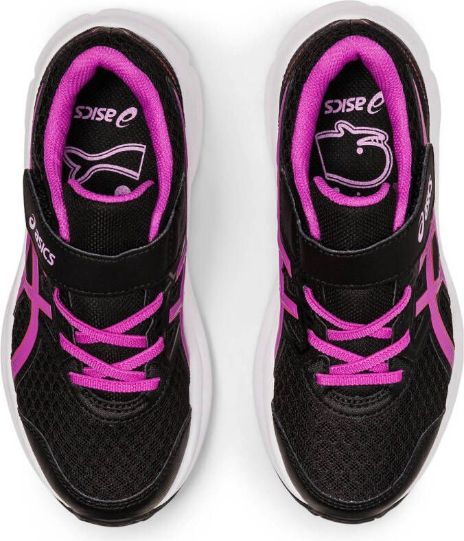 ASICS Jolt 3 hardloopschoenen zwart roze kids