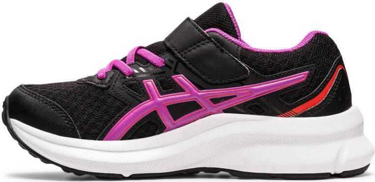 ASICS Jolt 3 hardloopschoenen zwart roze kids