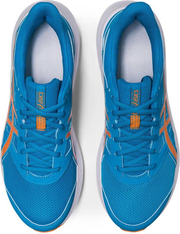 ASICS Jolt 4 hardloopschoenen blauw oranje