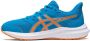 ASICS Jolt 4 hardloopschoenen blauw oranje kids - Thumbnail 4