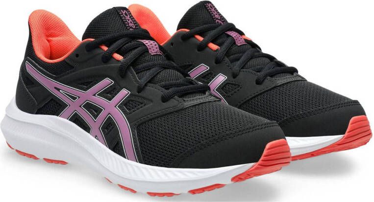 ASICS Jolt 4 hardloopschoenen zwart oudroze