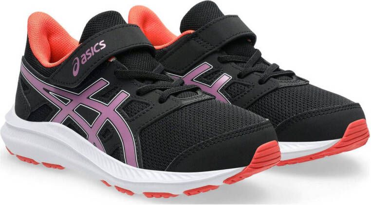 ASICS Jolt 4 hardloopschoenen zwart oudroze