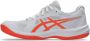 ASICS Upcourt 6 zaalsportschoenen wit oranje - Thumbnail 2