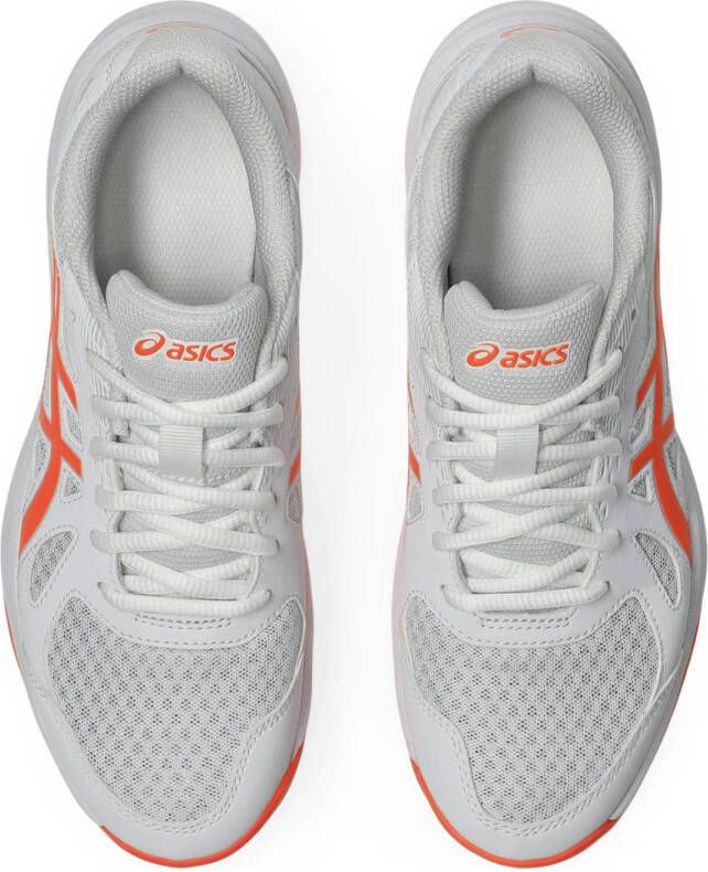 ASICS Upcourt 6 zaalsportschoenen wit oranje