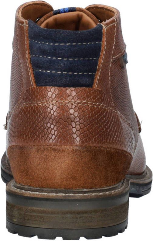 Australian Giorgio leren veterboots cognac