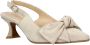 Babouche Dua-2 suède slingback pumps beige - Thumbnail 2