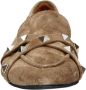 Babouche Josie-2 suède loafers donker beige - Thumbnail 3